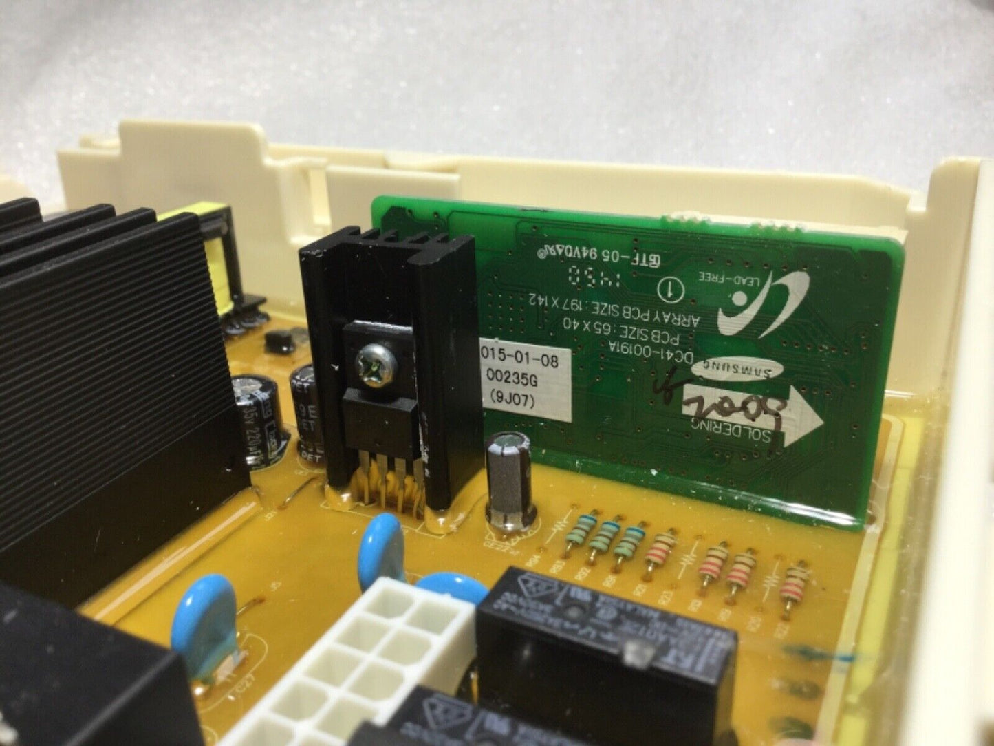 SAMSUNG WF70F5EBP4W WASHING MACHINE PCB DC92-00235G + £15 Cashback for old PCB
