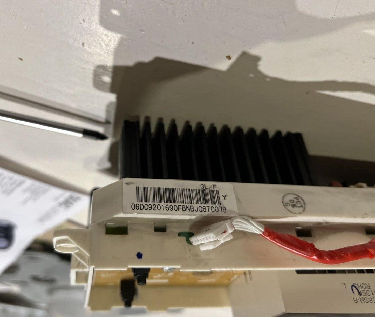 SAMSUNG WF70F5E5W4W WASHING MACHINE POWER & DISPLAY PCB DC92-01690F £15 REFUND