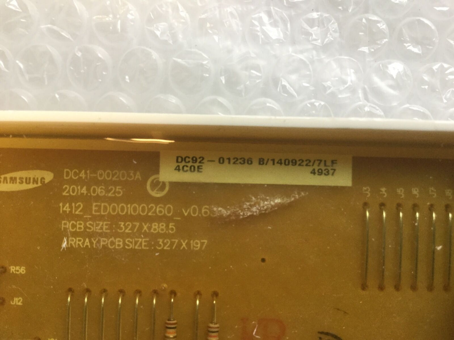 SAMSUNG WF80F5E0N4W WASHING MACHINE PCB DC92-01238J * INTERNATIONAL REPAIR SERVICE *